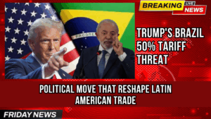 Trump's Brazil Tariff Threat: A Political Move That Could Reshape Latin American Trade