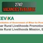 Bihar Jeevika Bharti 2025: Apply Online for 2747 Posts