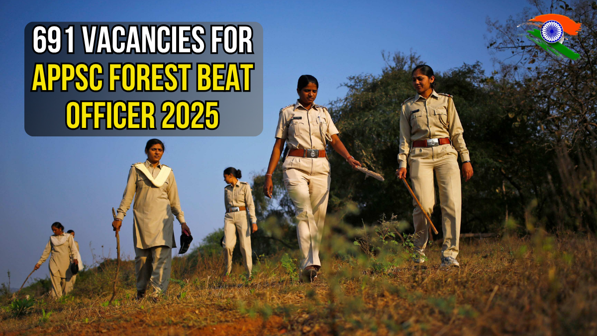 APPSC Forest Beat Officer Notification 2025 Out for 691 Vacancies