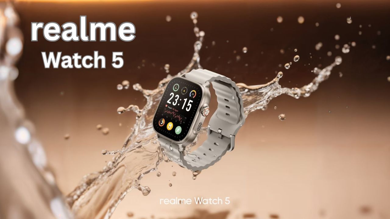 Realme Watch 5 Officially Launched: Apple Watch Ultra Inspired Design at a Budget Price